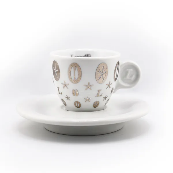 Порцеланова чаша за еспресо Silver decoration