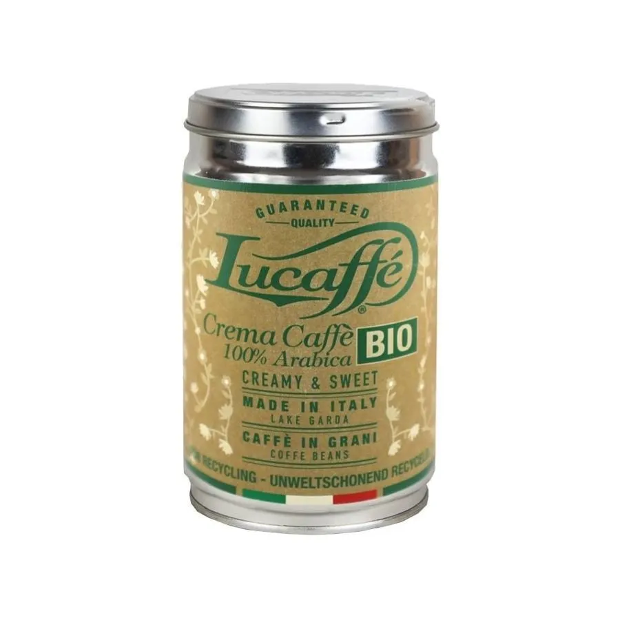 Lucaffe Crema Caffe Bio 100 % Арабика – 250 гр. Зърна
