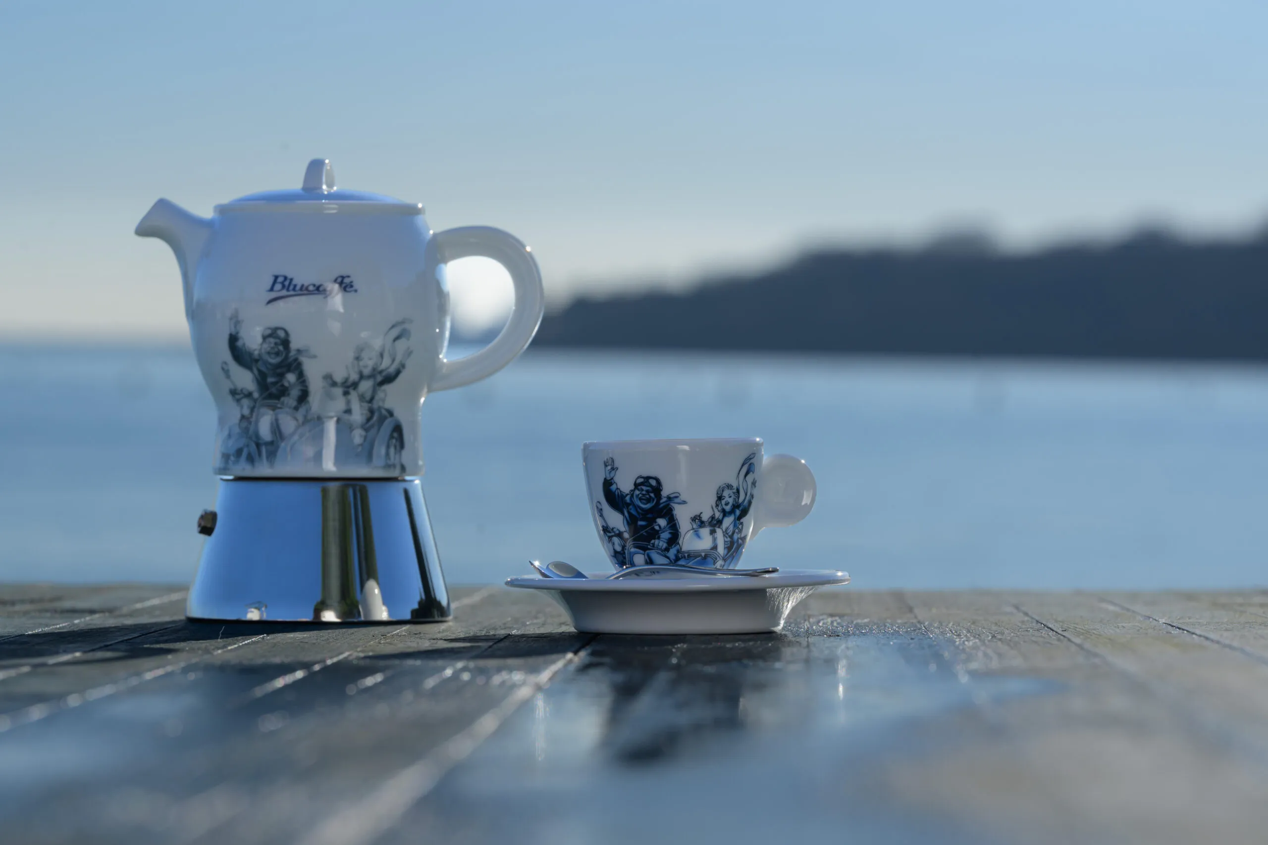 Кафеварка Мока Lucaffe Blucaffe